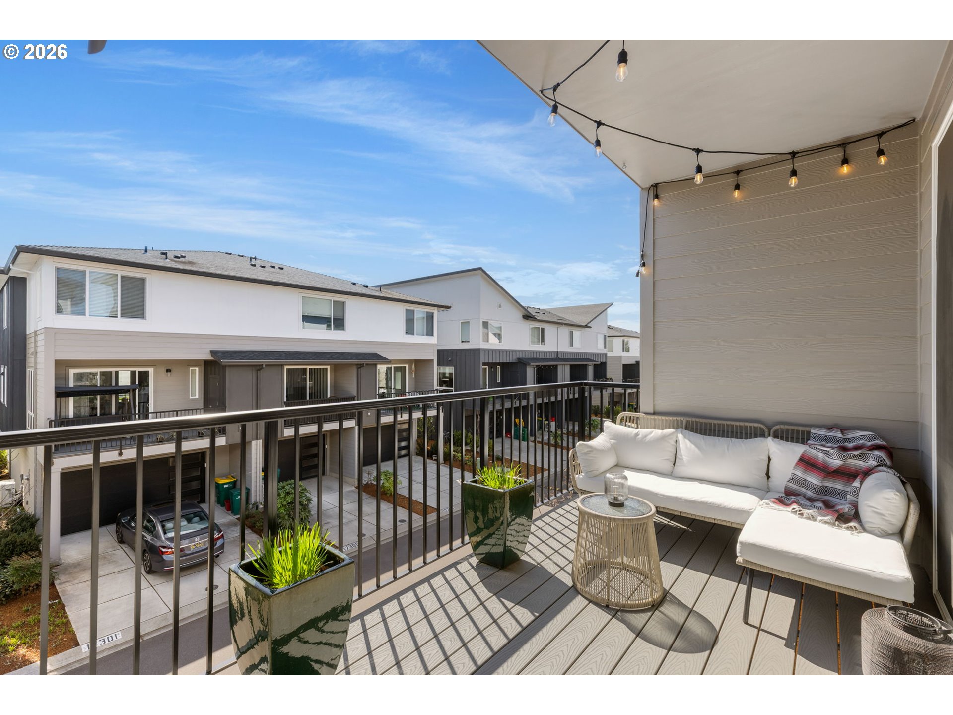 17312 Southwest Kite Lane Beaverton, OR 97007 - Photo 17 of 37 a view of a balcony and chairs
