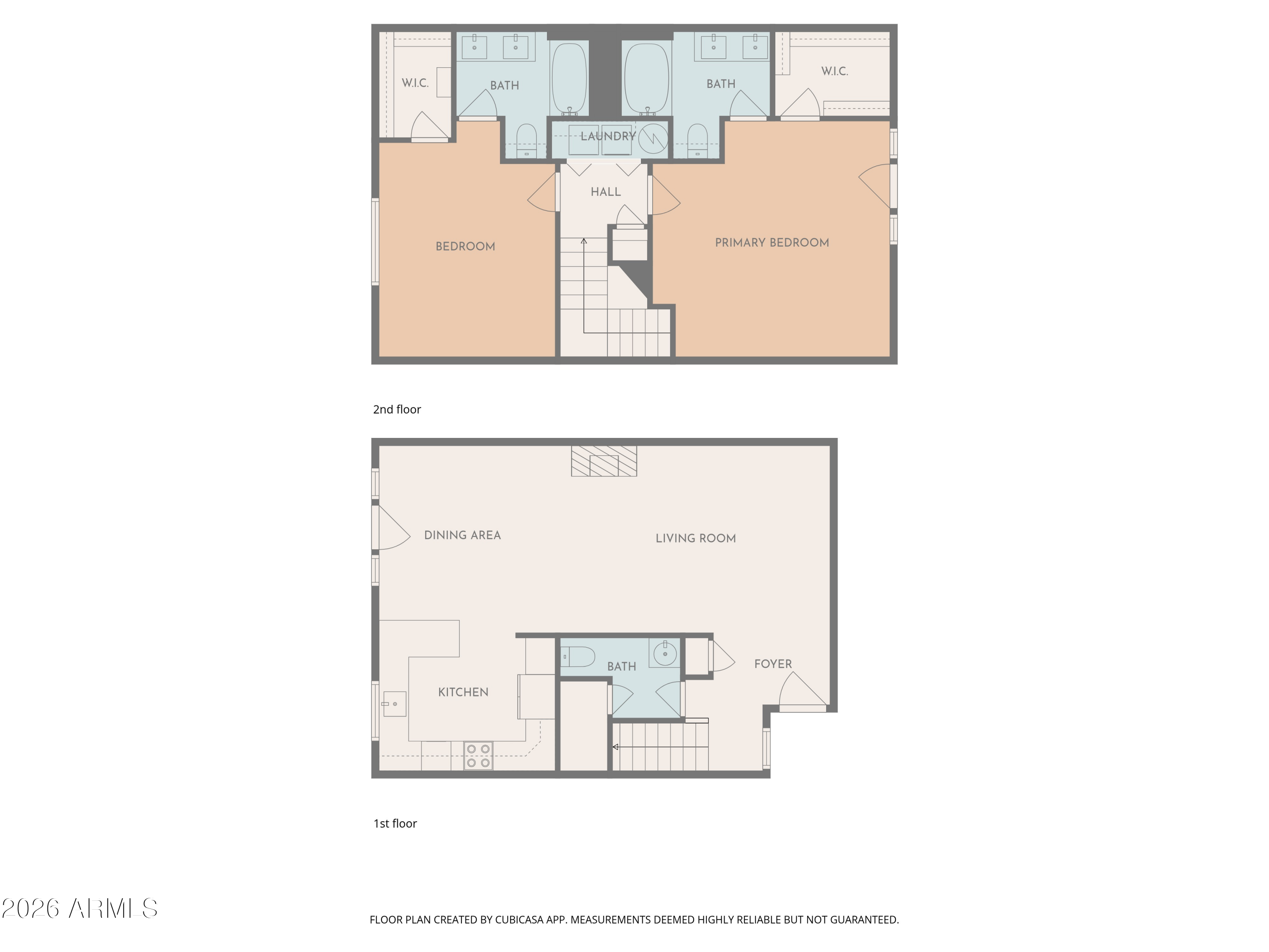 6223 North 12th Street, Unit 2 Phoenix, AZ 85014 - Photo 38 of 38 a picture of a floor plan