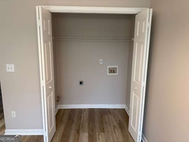 150 Blake Avenue Jackson, GA 30233 - Photo 11 of 12 a view of a small space with wooden floor and closet
