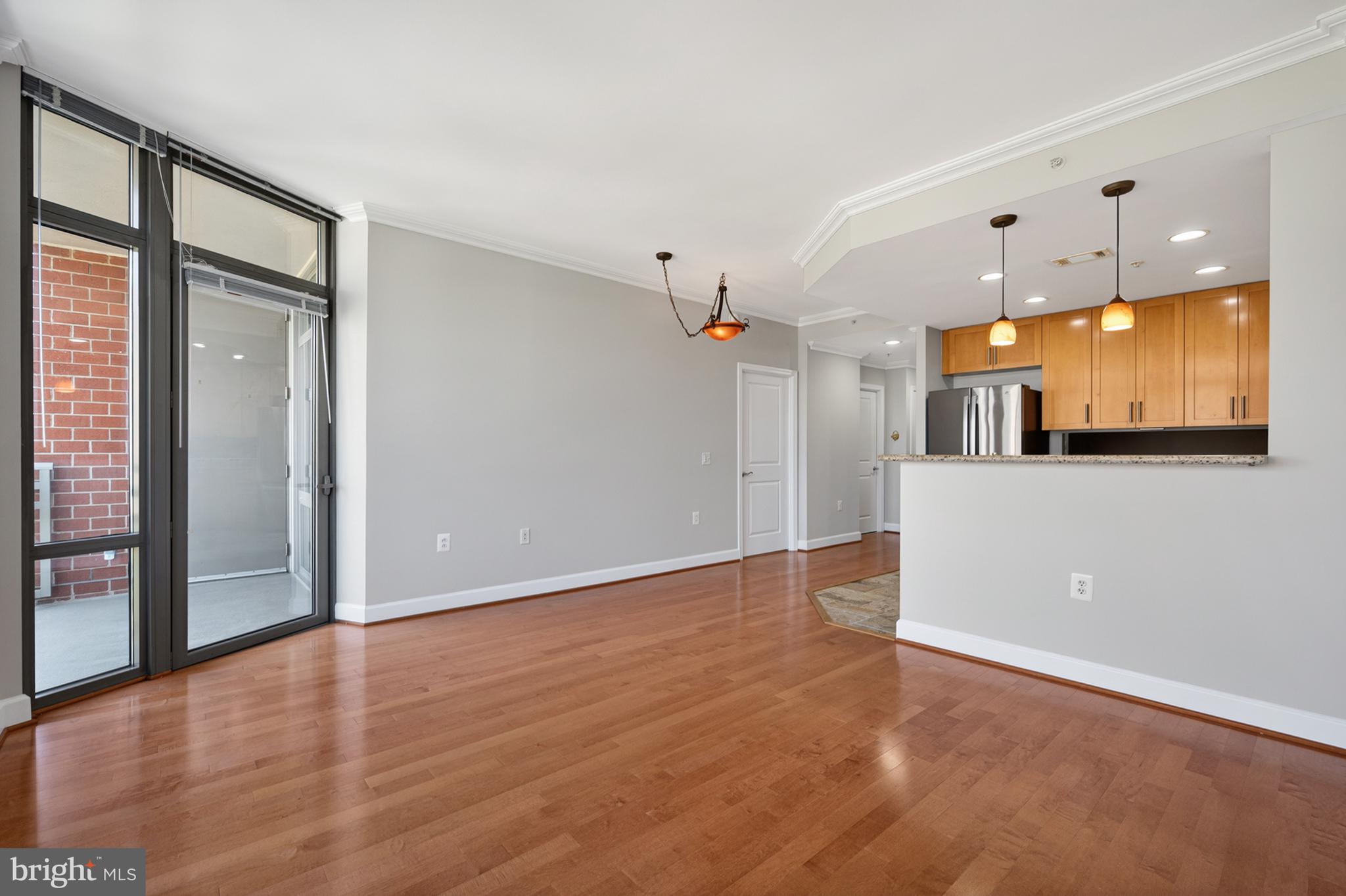 3650 South Glebe Road, Unit 445 Arlington, VA 22202 - Photo 15 of 53 Crown molding in living & bedrooms
