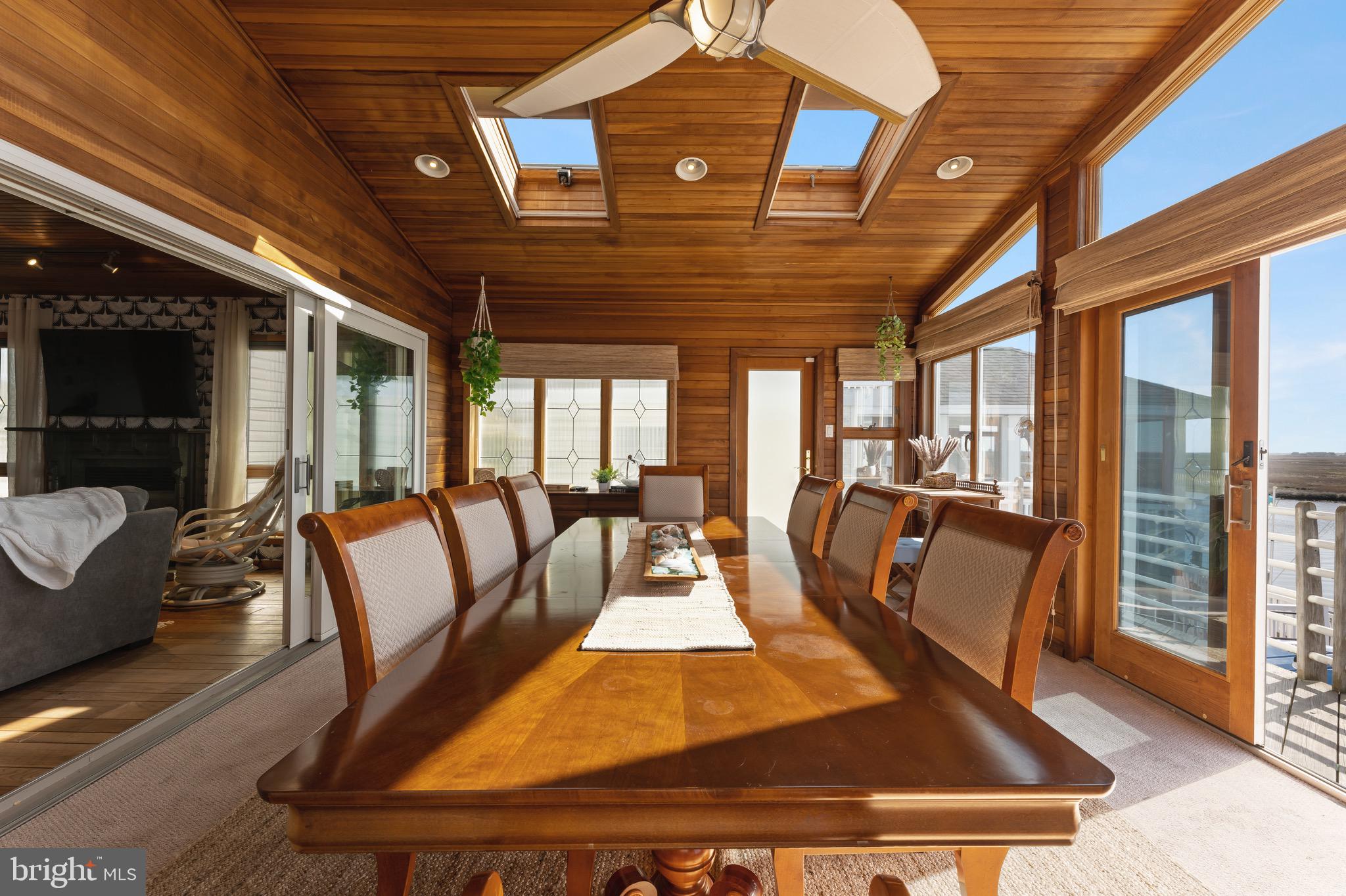 1327 Mill Creek Road Manahawkin, NJ 08050 - Photo 11 of 38 Dining Room w/ Access to Balcony w/ Water Views
