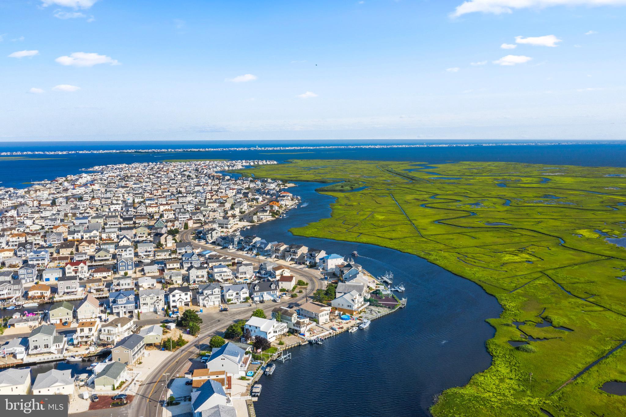 1327 Mill Creek Road Manahawkin, NJ 08050 - Photo 37 of 38 Aerial Exterior with Easy Access to the Bay