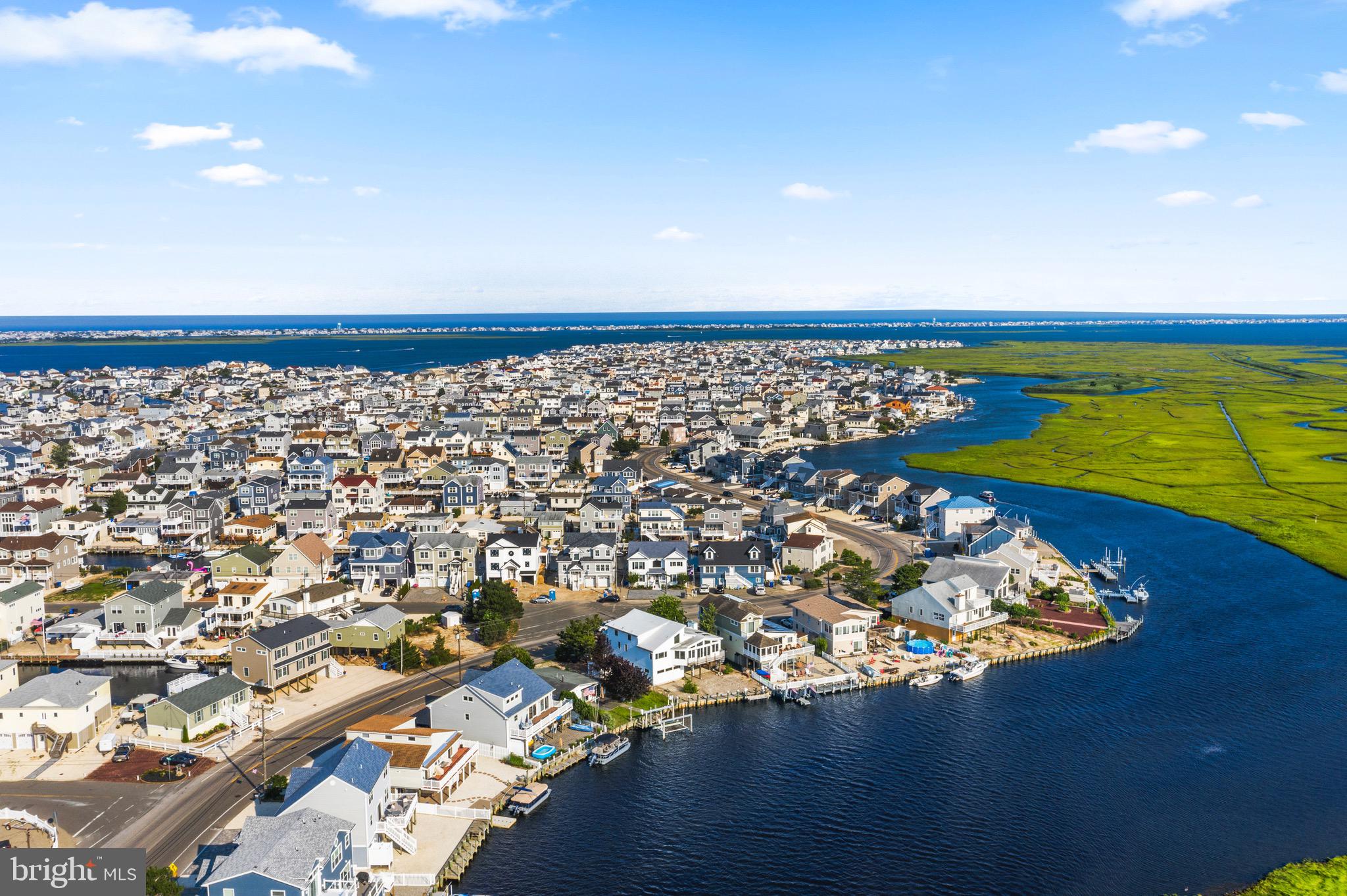 1327 Mill Creek Road Manahawkin, NJ 08050 - Photo 38 of 38 Aerial Exterior with Easy Access to the Bay