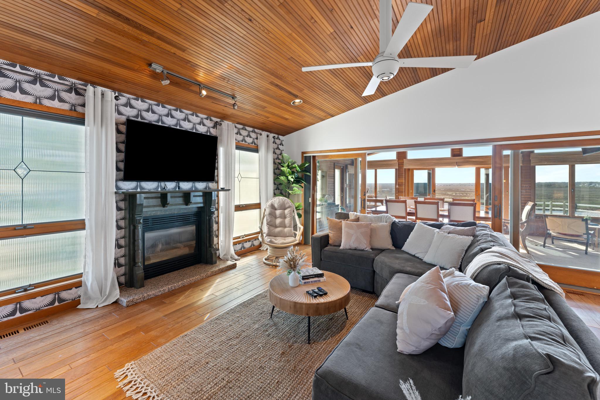 1327 Mill Creek Road Manahawkin, NJ 08050 - Photo 4 of 38 Family Room with Gas Fireplace