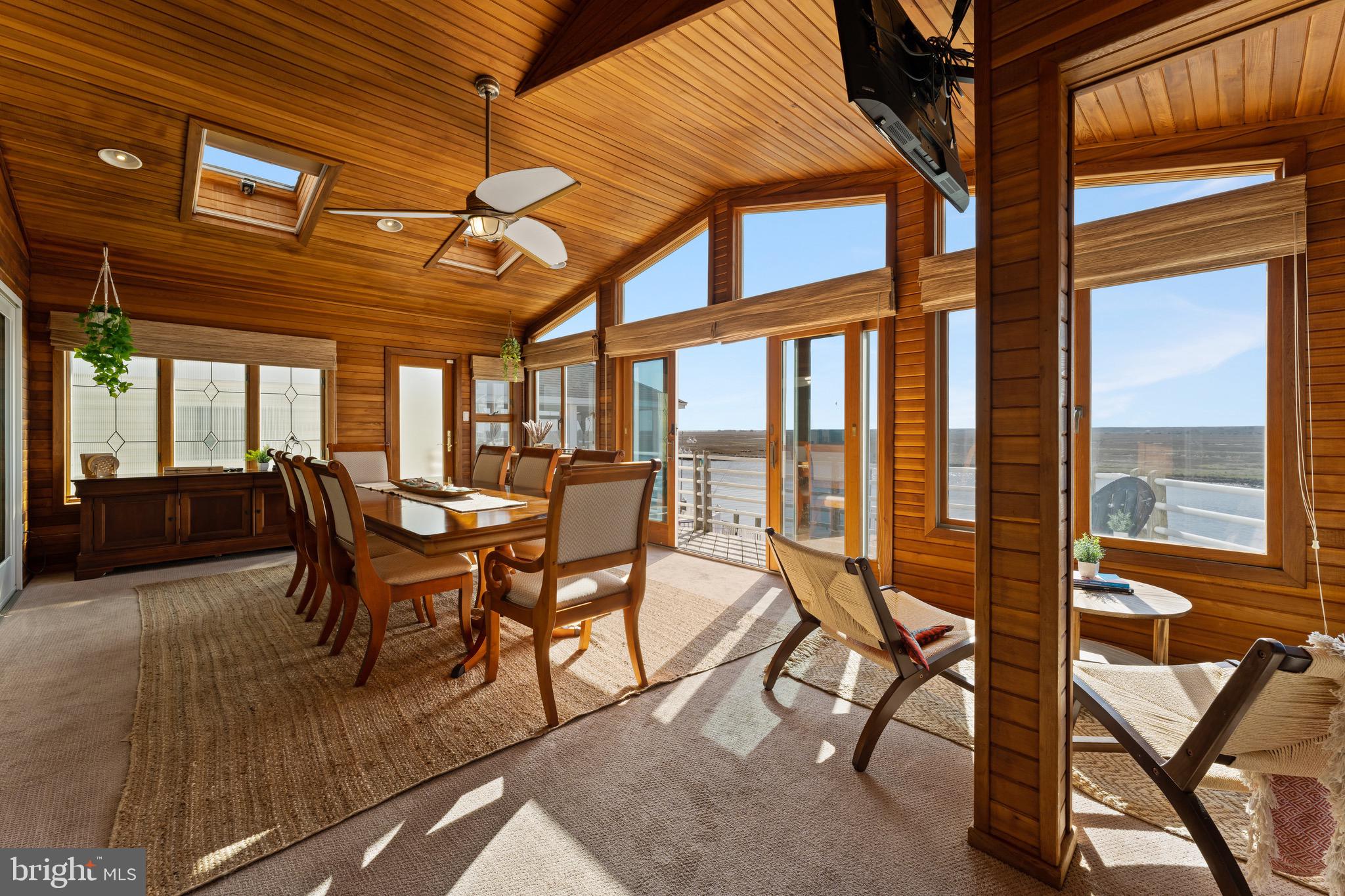 1327 Mill Creek Road Manahawkin, NJ 08050 - Photo 10 of 38 Dining Room w/ Access to Balcony w/ Water Views