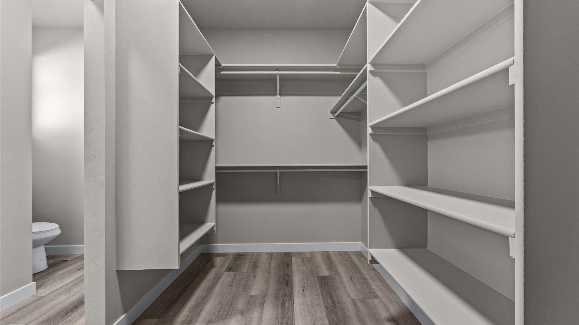 3066 Thunderhead Way Grand Junction, CO 81504 - Photo 21 of 30 a view of walk in closet with wooden floor