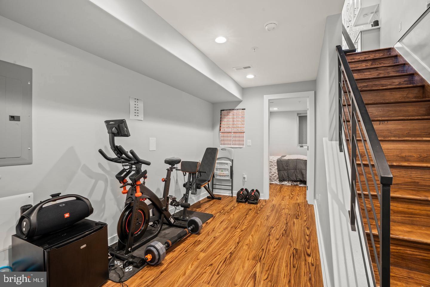 1751 South Taylor Street Philadelphia, PA 19145 - Photo 8 of 28 a view of a room with gym equipment