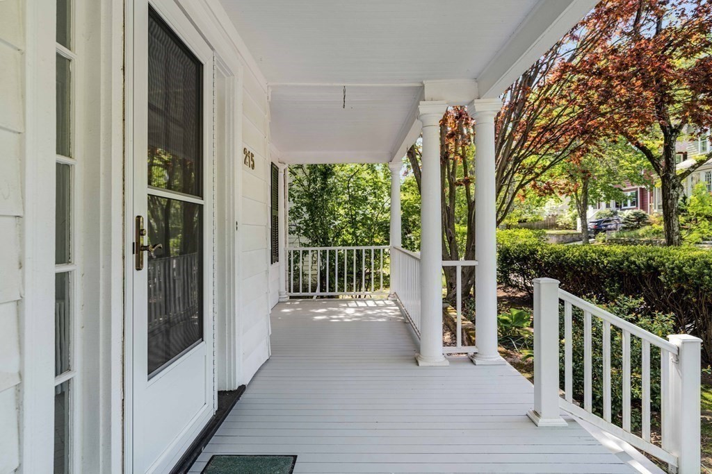 215 Clark Road Brookline, MA 02445 - Photo 38 of 41 a view of a porch