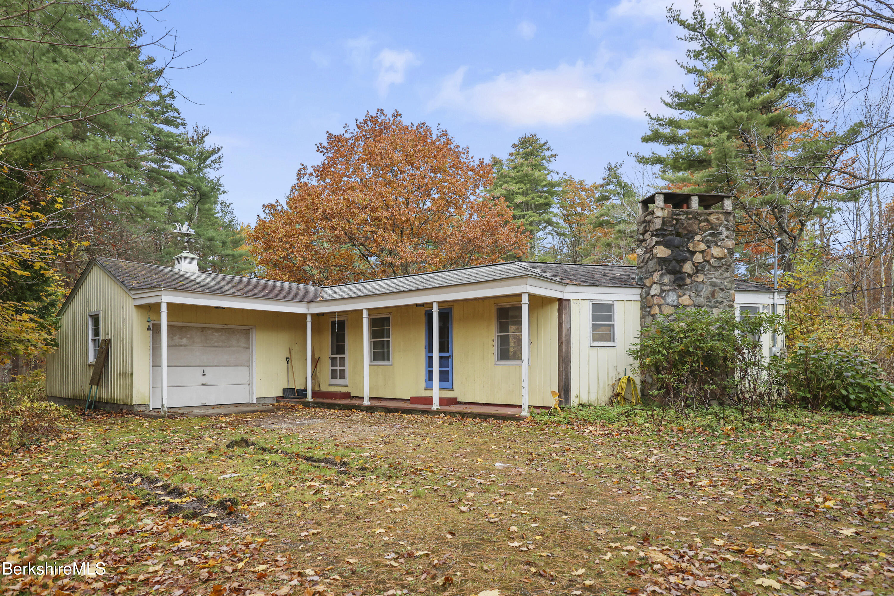 245 Long Pond Road Great Barrington, MA 01230 - Photo 1 of 34 front view of a house with a yard
