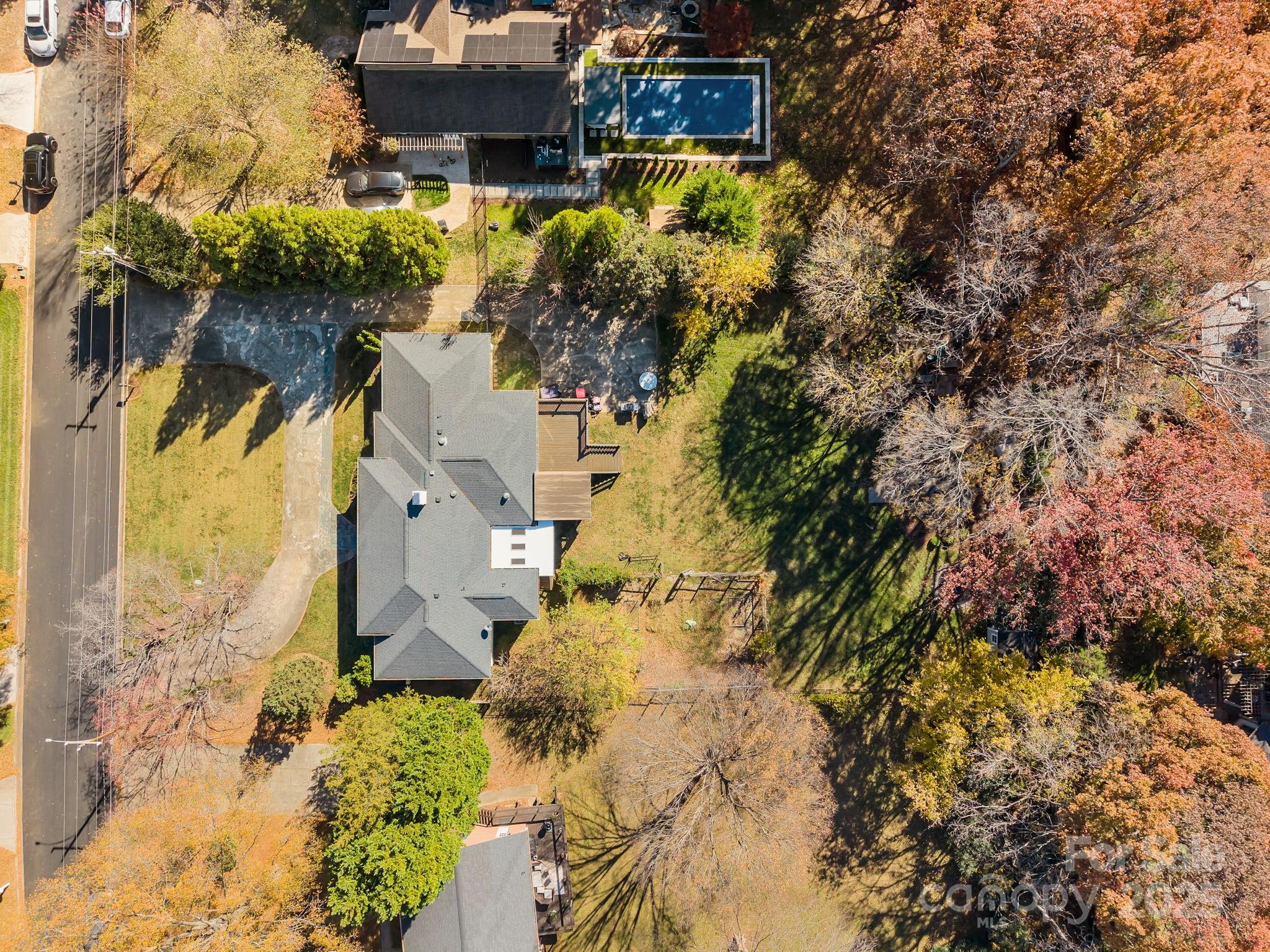 1022 Churchill Road Davidson, NC 28036 - Photo 39 of 39 an aerial view of residential houses with outdoor space