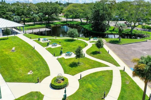 a view of a playground