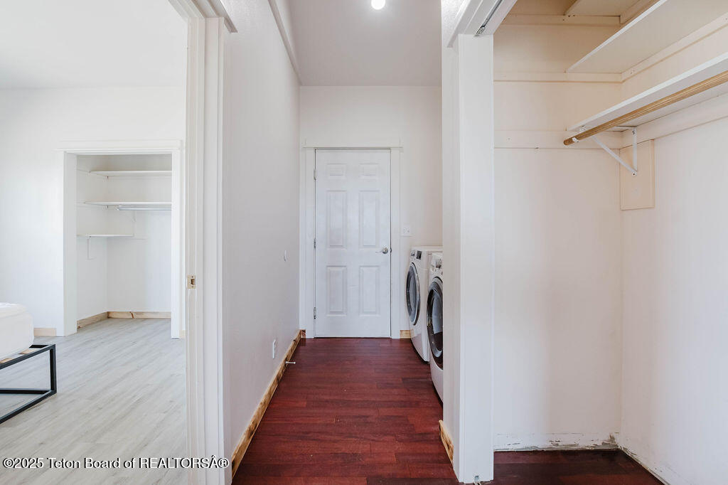 44 Glacier Road Pinedale, WY 82941 - Photo 20 of 44 Hall with Storage and Laundry