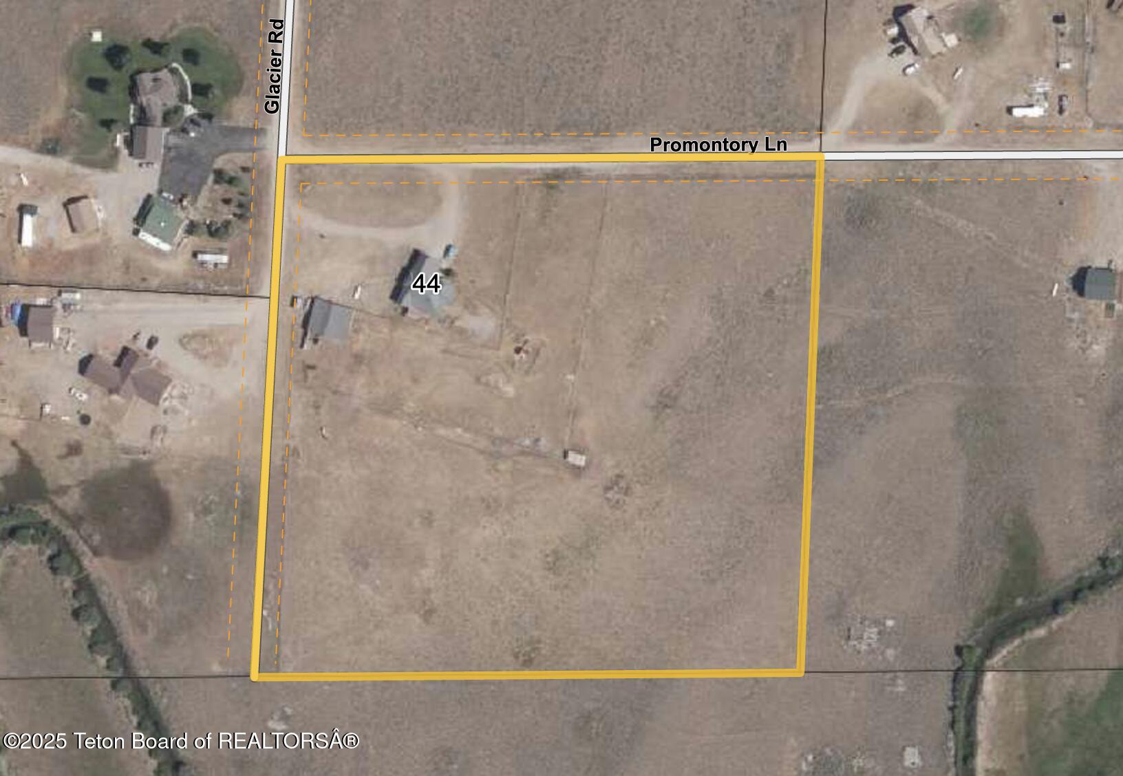 44 Glacier Road Pinedale, WY 82941 - Photo 44 of 44 Aerial from GIS