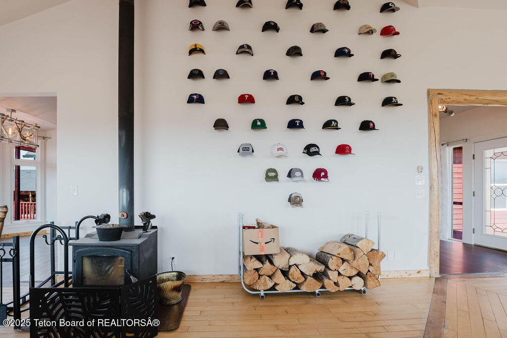 44 Glacier Road Pinedale, WY 82941 - Photo 8 of 44 High Ceilings and Wood Stove
