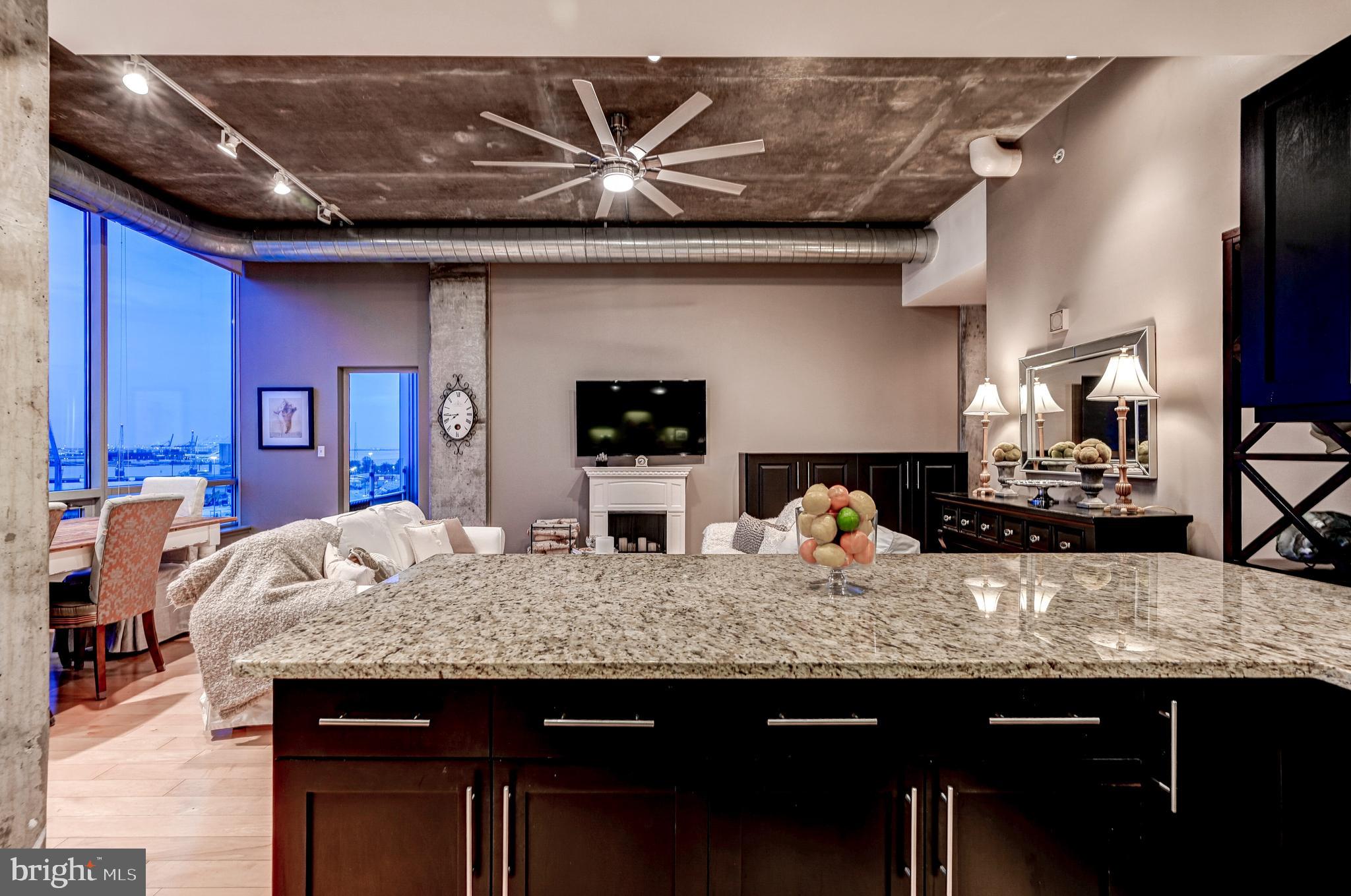 1200 Steuart Street, Unit 1015 Baltimore, MD 21230 - Photo 8 of 40 Light Granite Countertops