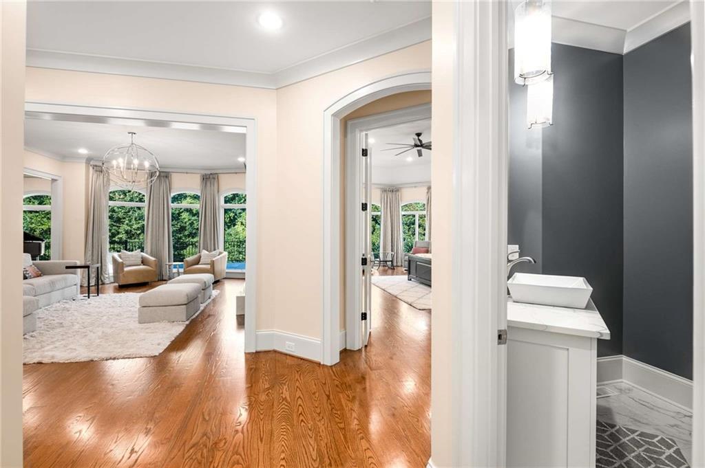 2340 Thisel Down Drive Statham, GA 30666 - Photo 11 of 105 a living room with furniture and a large window
