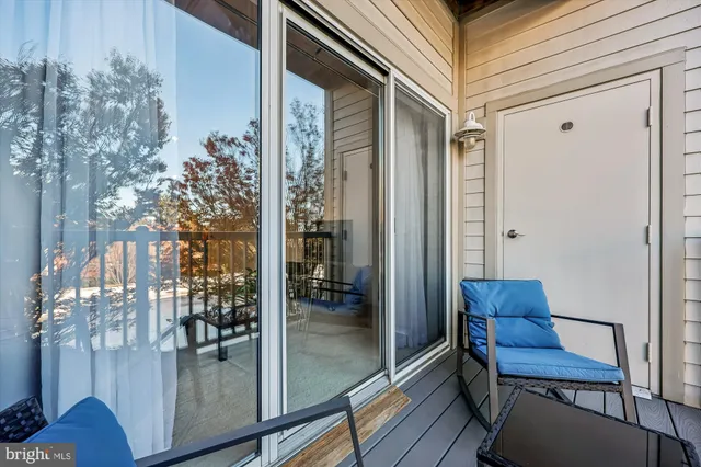 a view of a building with a street