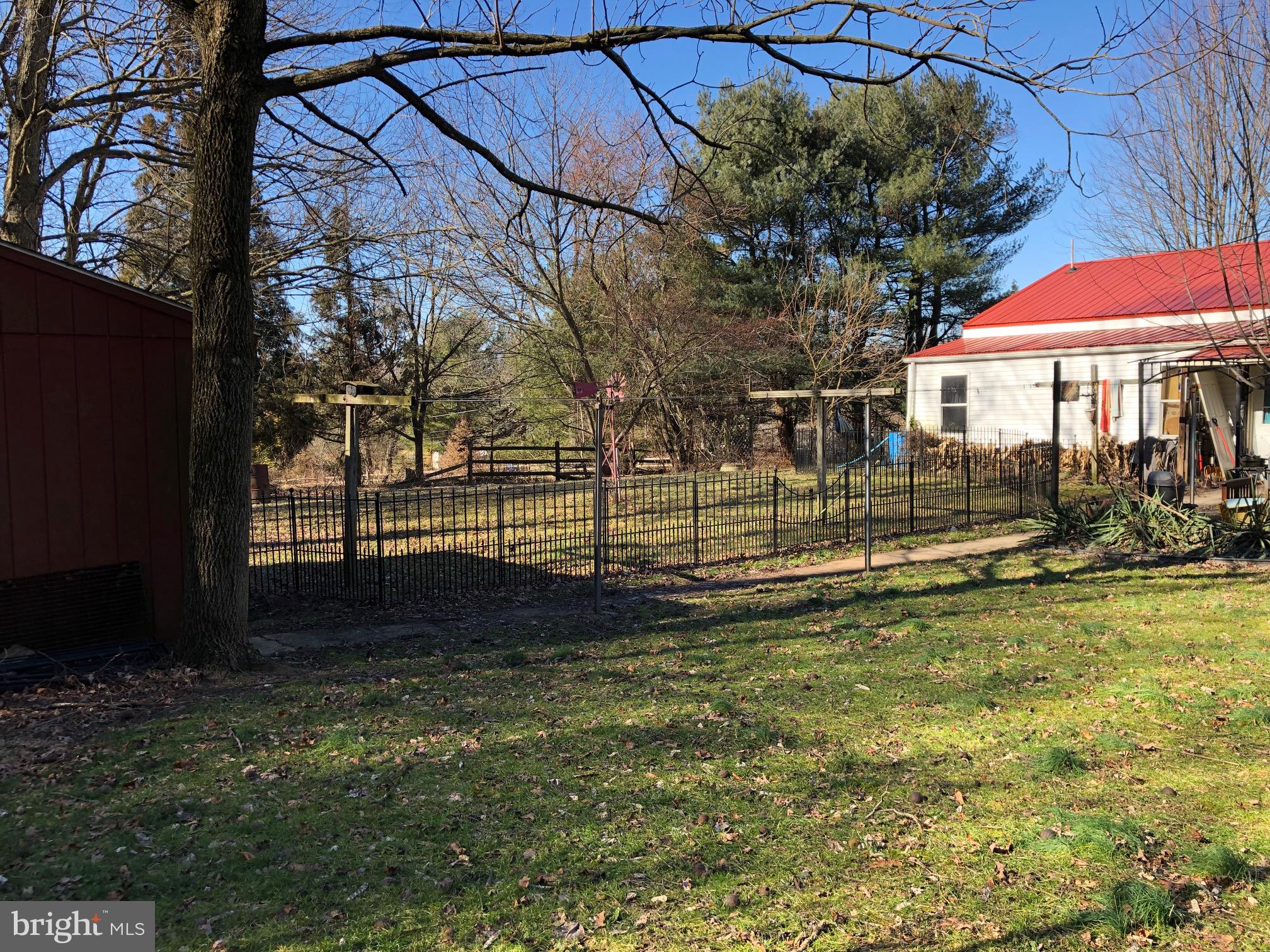 480 North Ridge Road Reinholds, PA 17569 - Photo 5 of 8 back yard partially fenced