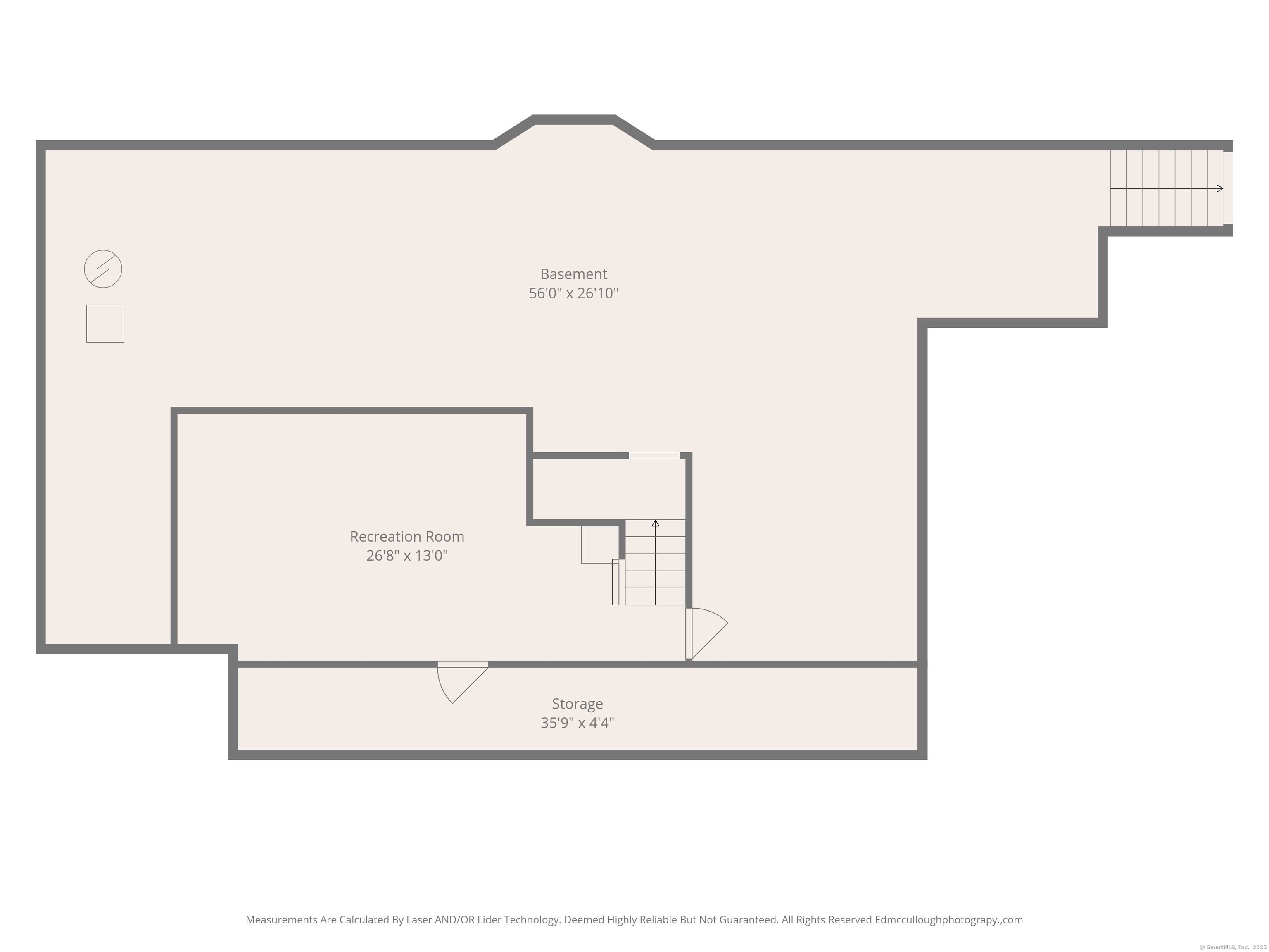 34 Hanover Farms Road Bolton, CT 06043 - Photo 39 of 39 Basement floor plan
