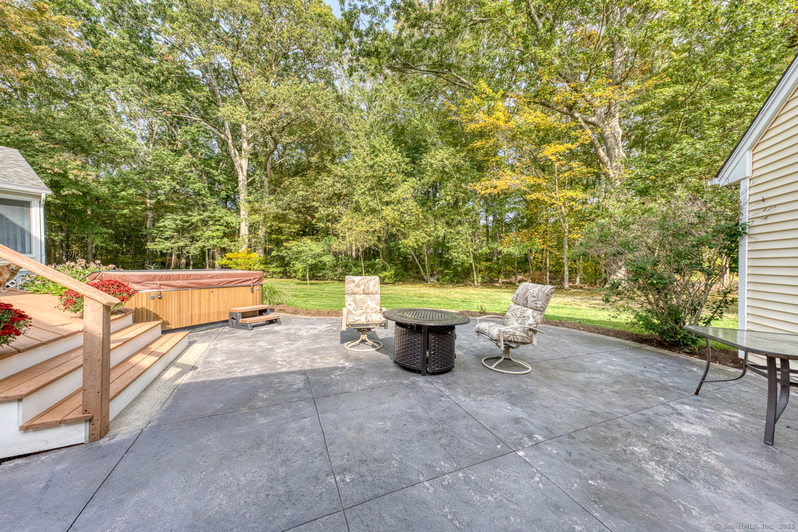 34 Hanover Farms Road Bolton, CT 06043 - Photo 27 of 39 Great patio for relaxing and having a fire!