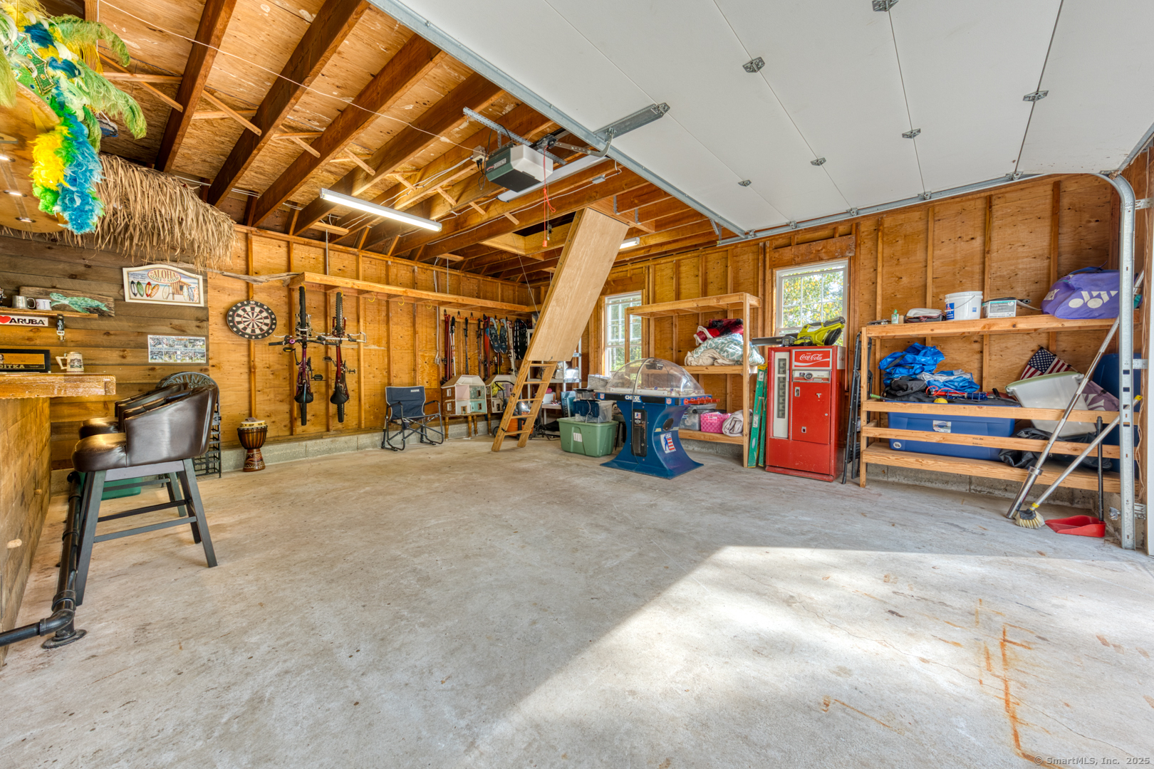 34 Hanover Farms Road Bolton, CT 06043 - Photo 32 of 39 The inside of the 2 car detached garage.