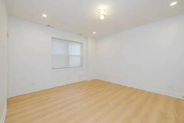 a view of empty room