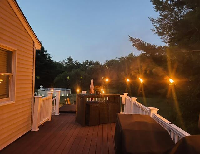 16 Mill Lane Naples, ME 04055 - Photo 7 of 53 Nighttime pic 4