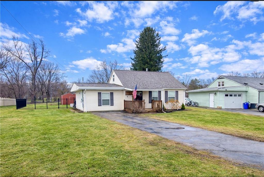 166 Jr Street Hopwood, PA 15445 - Photo 23 of 23 a view of a house with a big yard and large trees