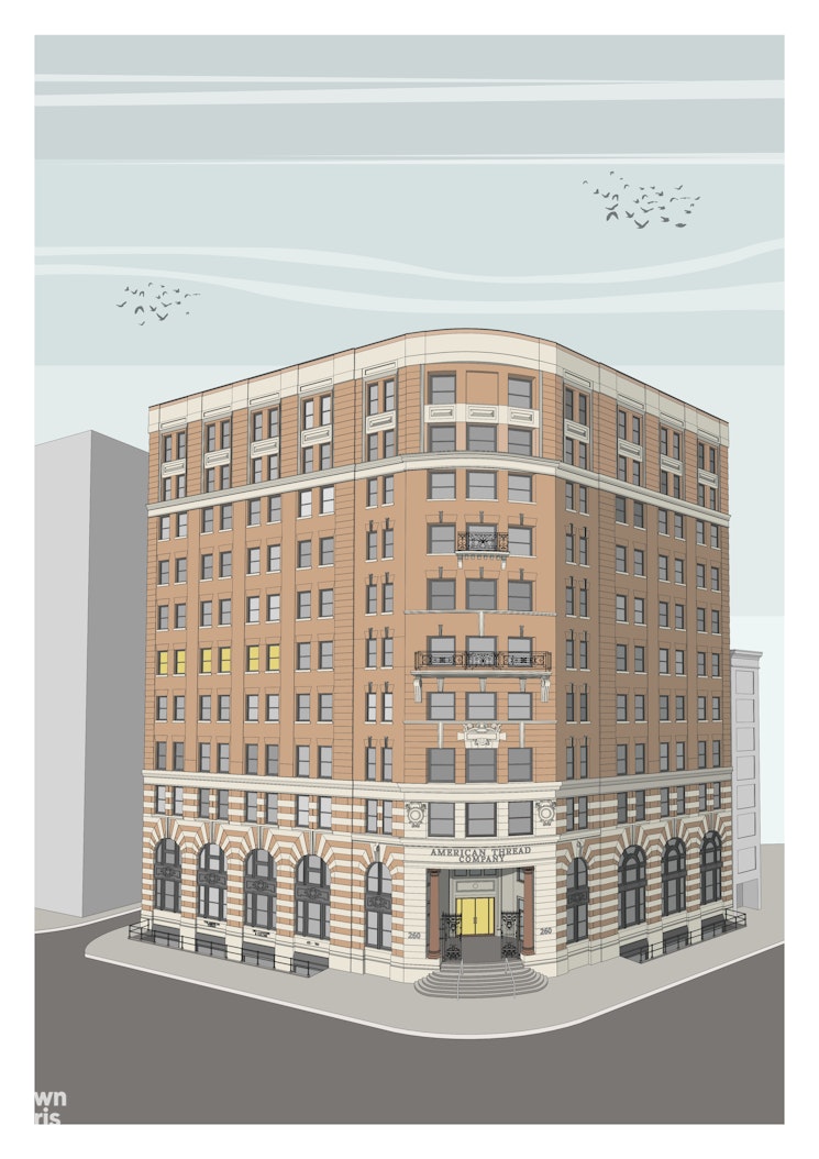 260 West Broadway, Unit 6D Manhattan, NY 10013 - Photo 14 of 15 a view of a large window