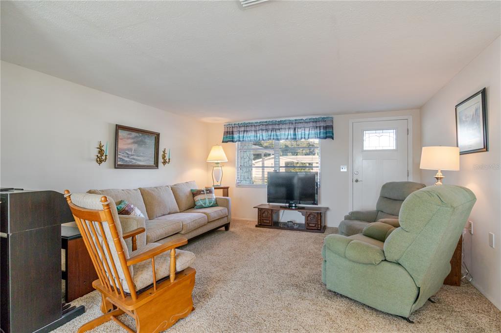 5644 Riddle Road Holiday, FL 34690 - Photo 20 of 58 a living room with furniture and a flat screen tv