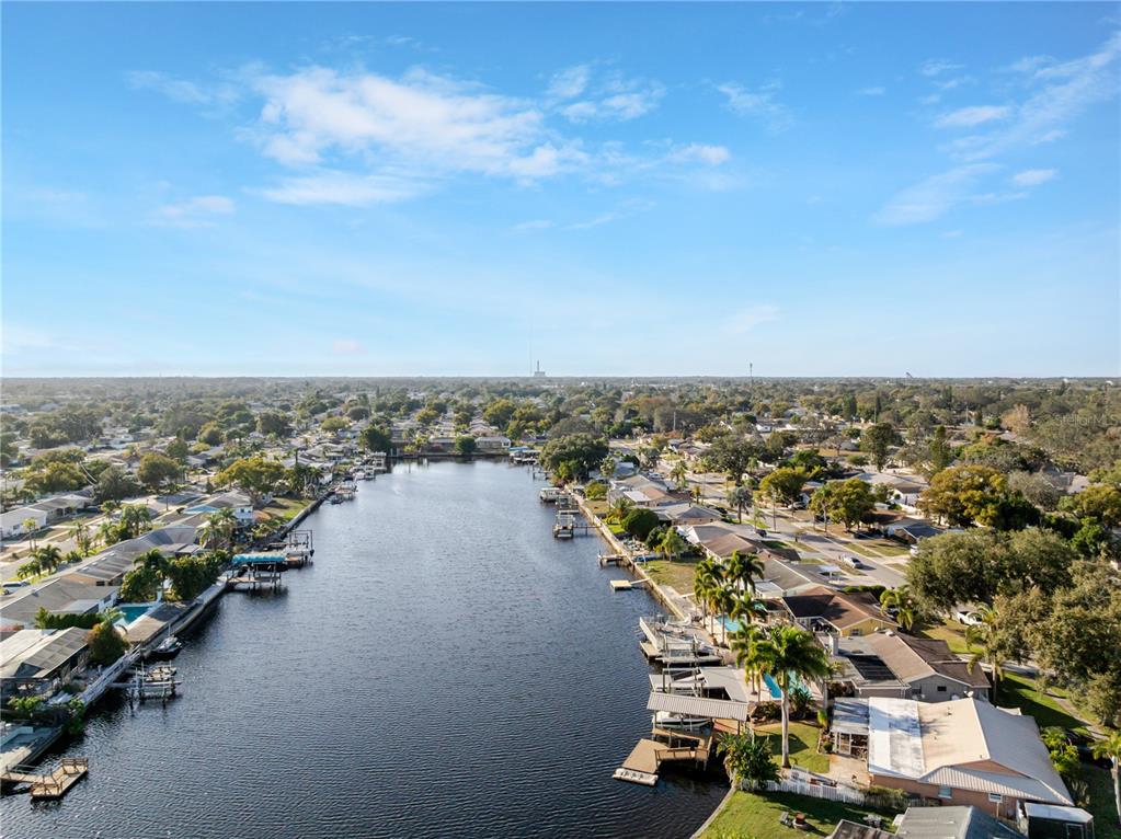5644 Riddle Road Holiday, FL 34690 - Photo 36 of 58 an aerial view of a city with ocean view