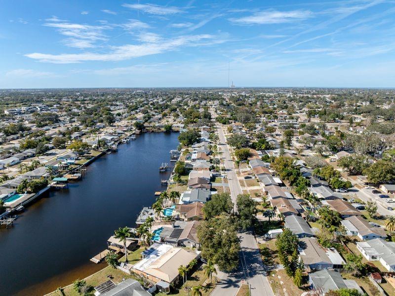 5644 Riddle Road Holiday, FL 34690 - Photo 53 of 58 an aerial view of a city with ocean view