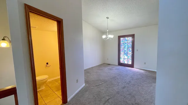 a view of empty room with window