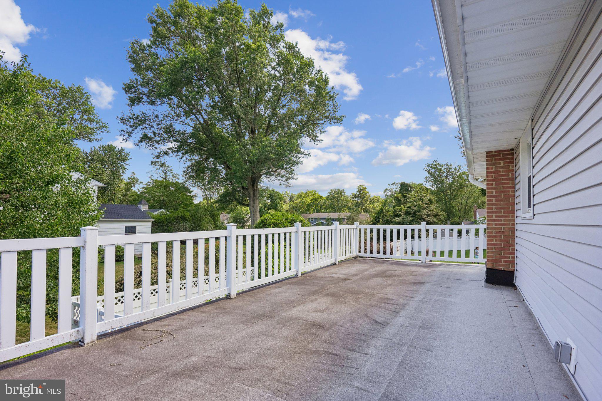 116 Forest Road Moorestown, NJ 08057 - Photo 18 of 44 Deck, accessible from bedroom 2.