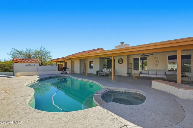 a view of city and mountain