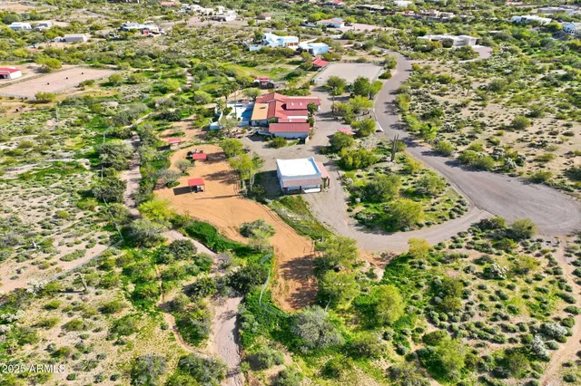 a view of a house with patio