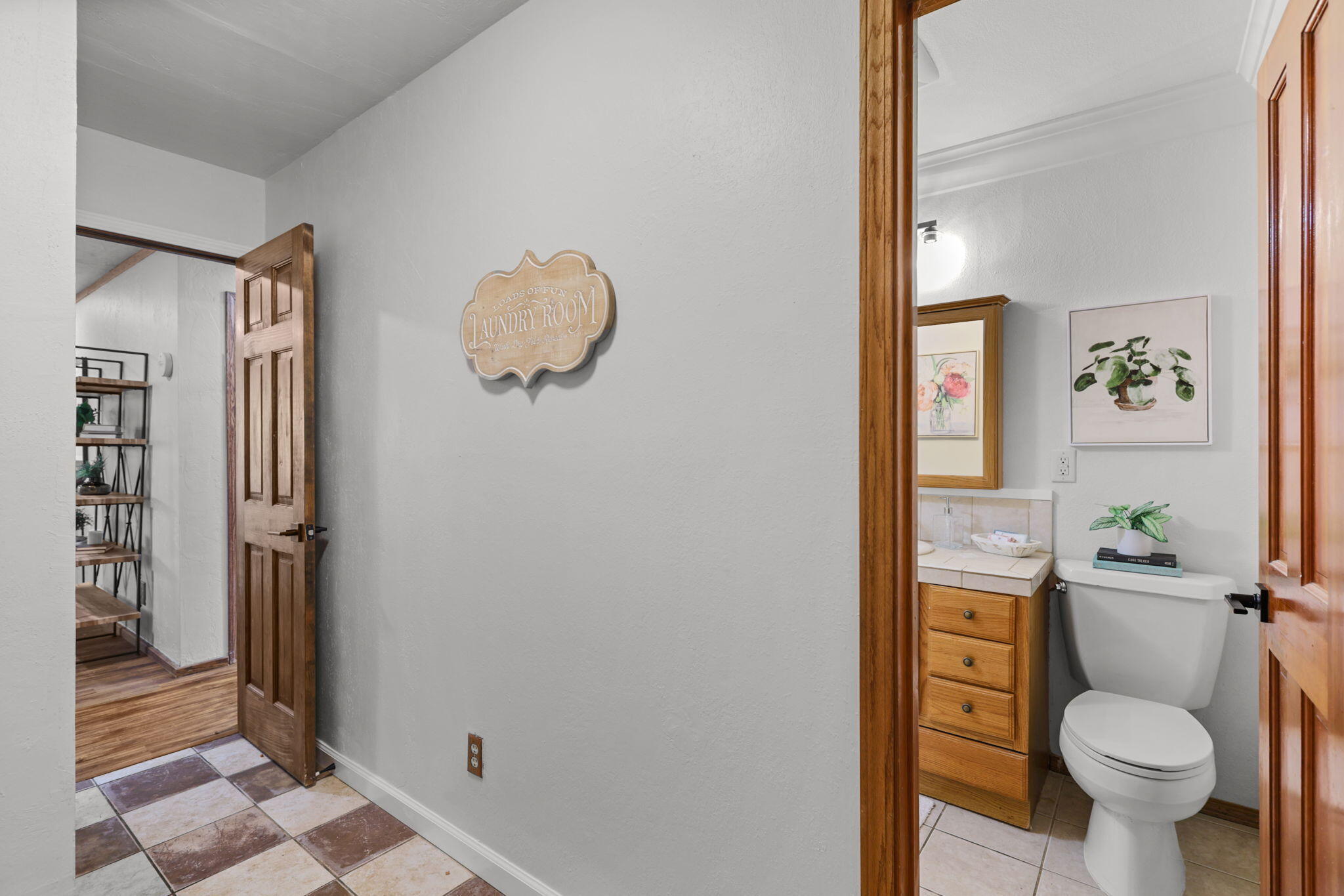 4550 Placer Road Redding, CA 96001 - Photo 64 of 95 Laundry Room & Hall Bath