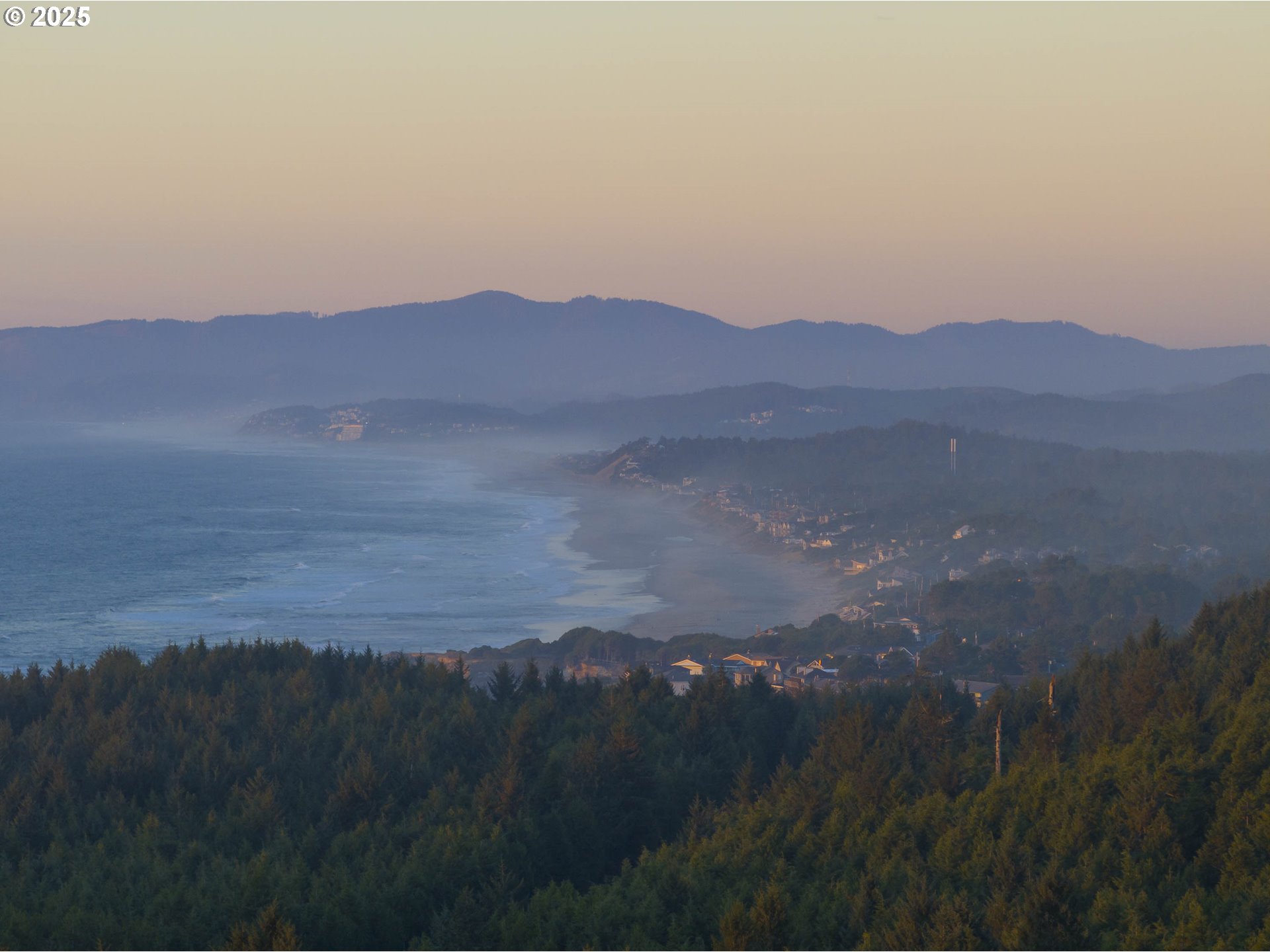 0 Northeast Lillian Lane, Unit LOT 24 Depoe Bay, OR 97341 - Photo 6 of 16 a view of an outdoor space and mountain view