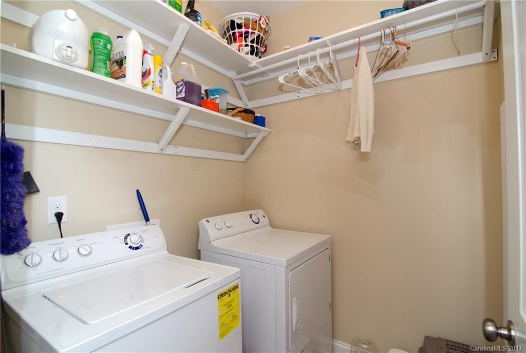 16827 Rudence Court Charlotte, NC 28278 - Photo 20 of 24 a utility room with dryer and washer