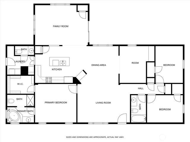 a black and white photo of a living room