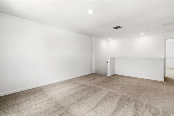 a view of empty room