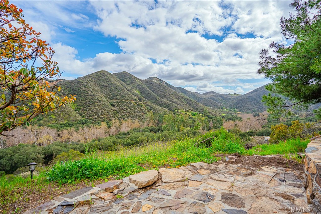 48703 De Luz Road Temecula, CA 92590 - Photo 33 of 36 a view of a pathway with a garden