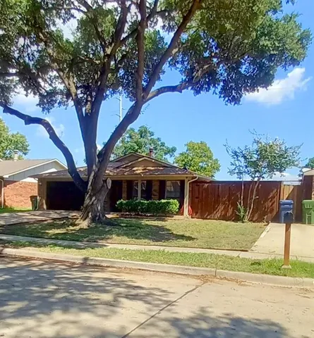 a view of swimming pool with a garden