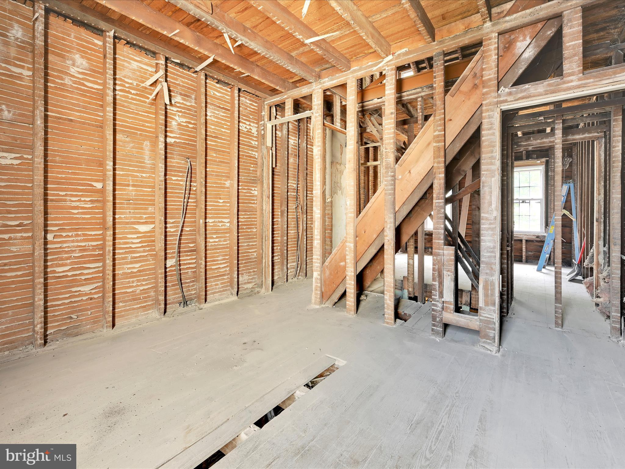 427 East Centre Street Mahanoy City, PA 17948 - Photo 17 of 29 a view of an empty room with stairs