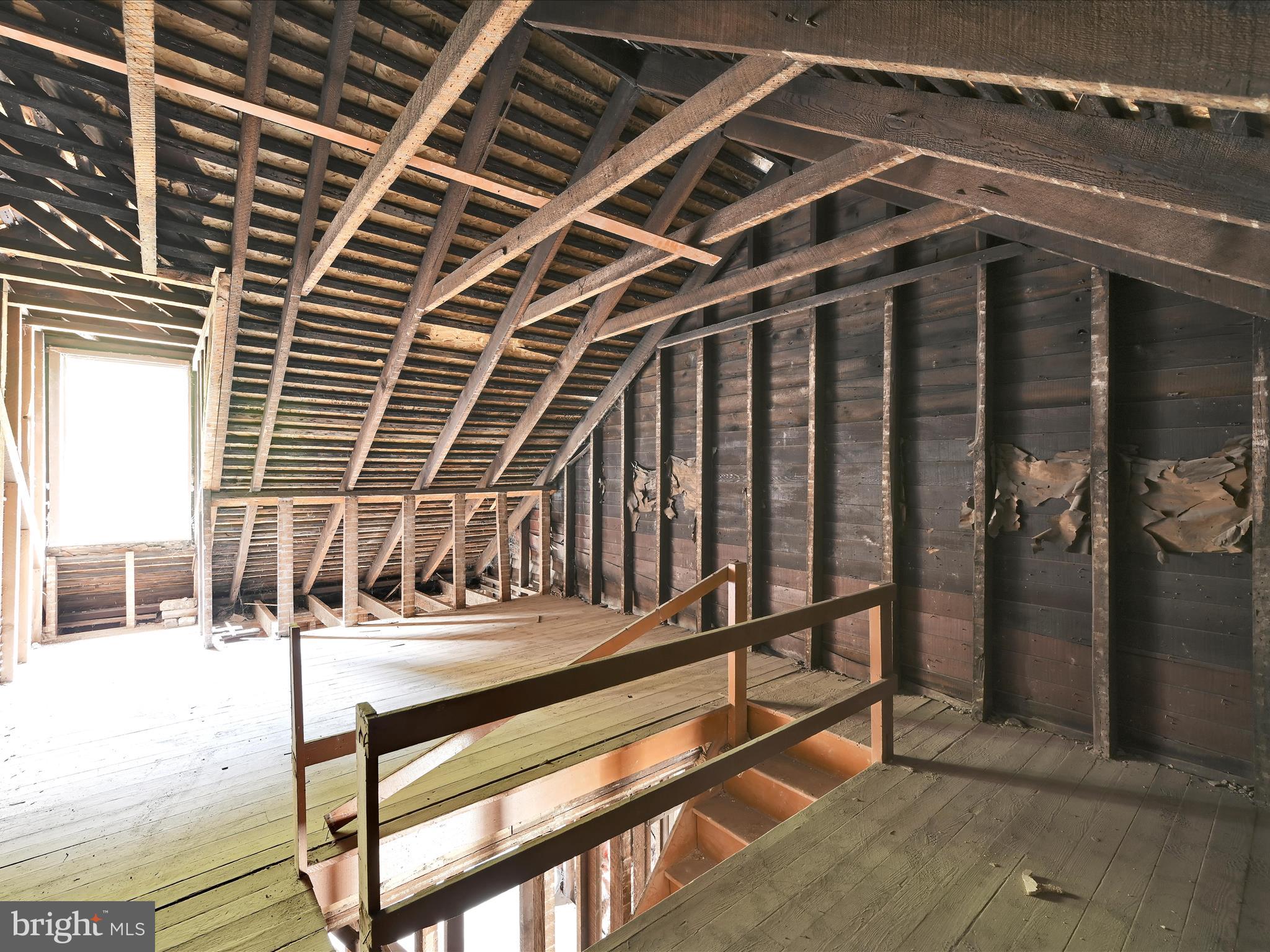 427 East Centre Street Mahanoy City, PA 17948 - Photo 19 of 29 a view of staircase with a glass door