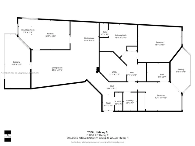 $1,695,000 | 411 North New River Drive East, Unit 3703, Fort Lauderdale, FL 33301