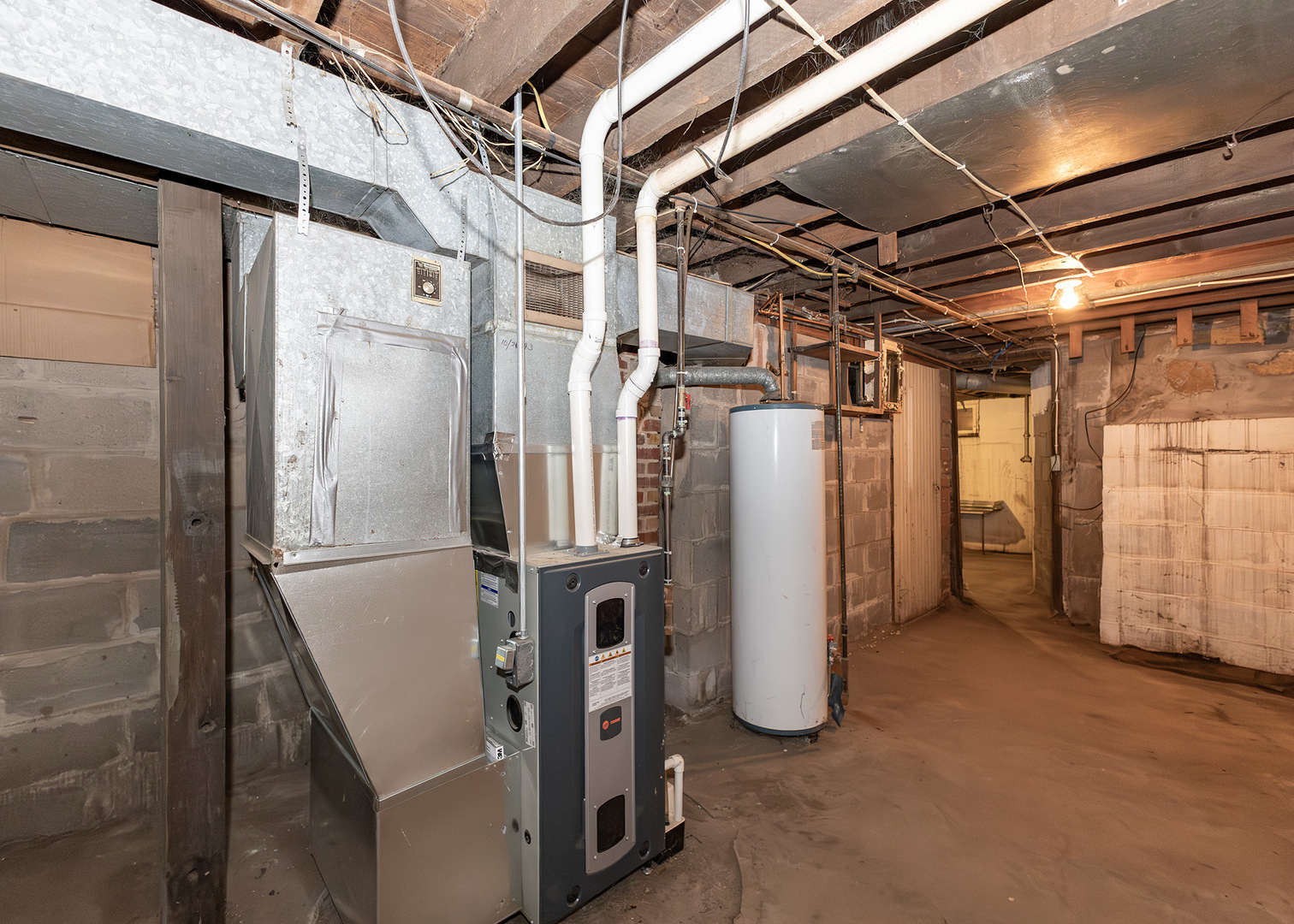 918 16th Avenue Fulton, IL 61252 - Photo 16 of 20 a view of a storage & utility room with refrigerator