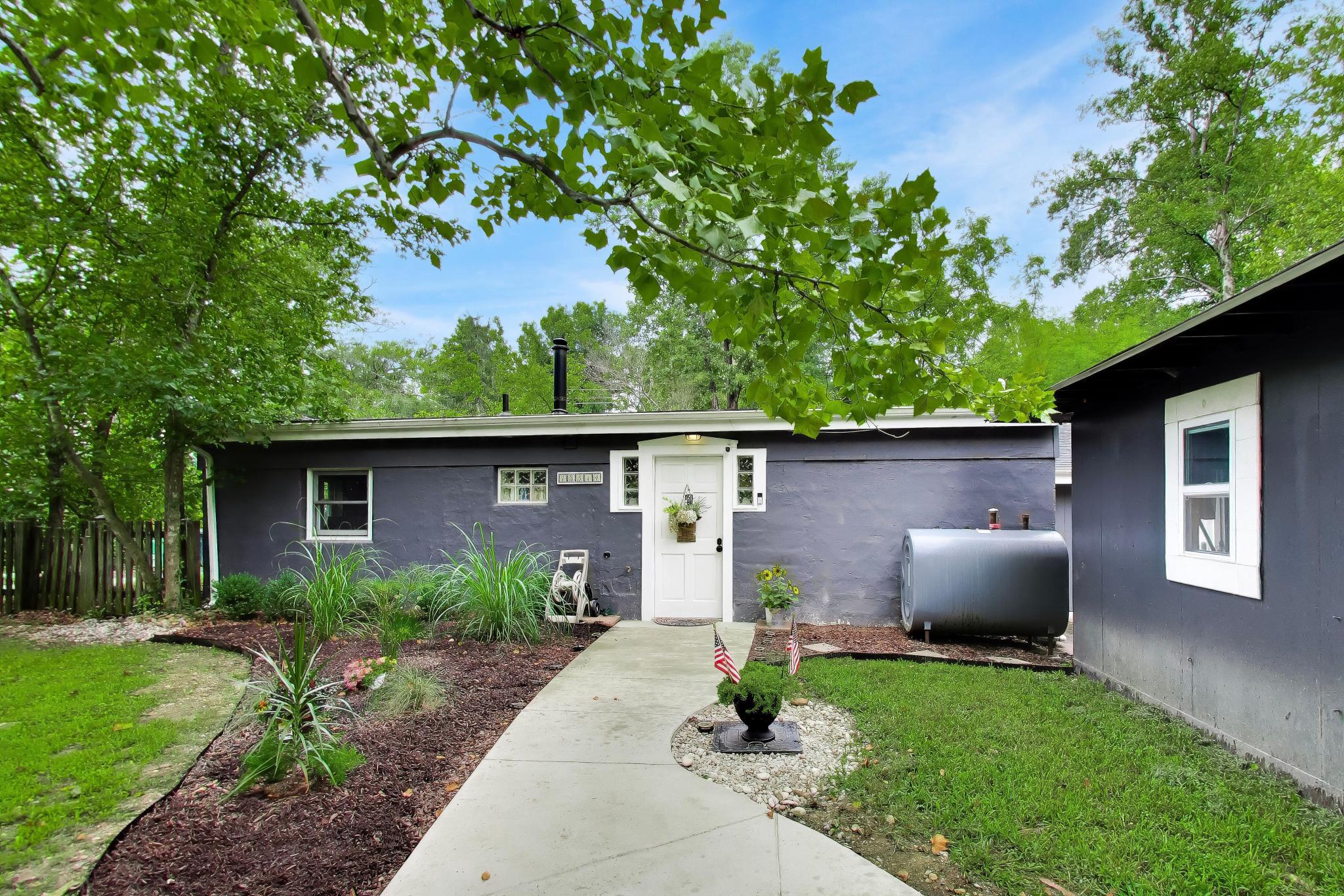 Front of home.
