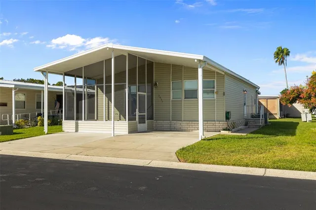 a house with yard in front of it
