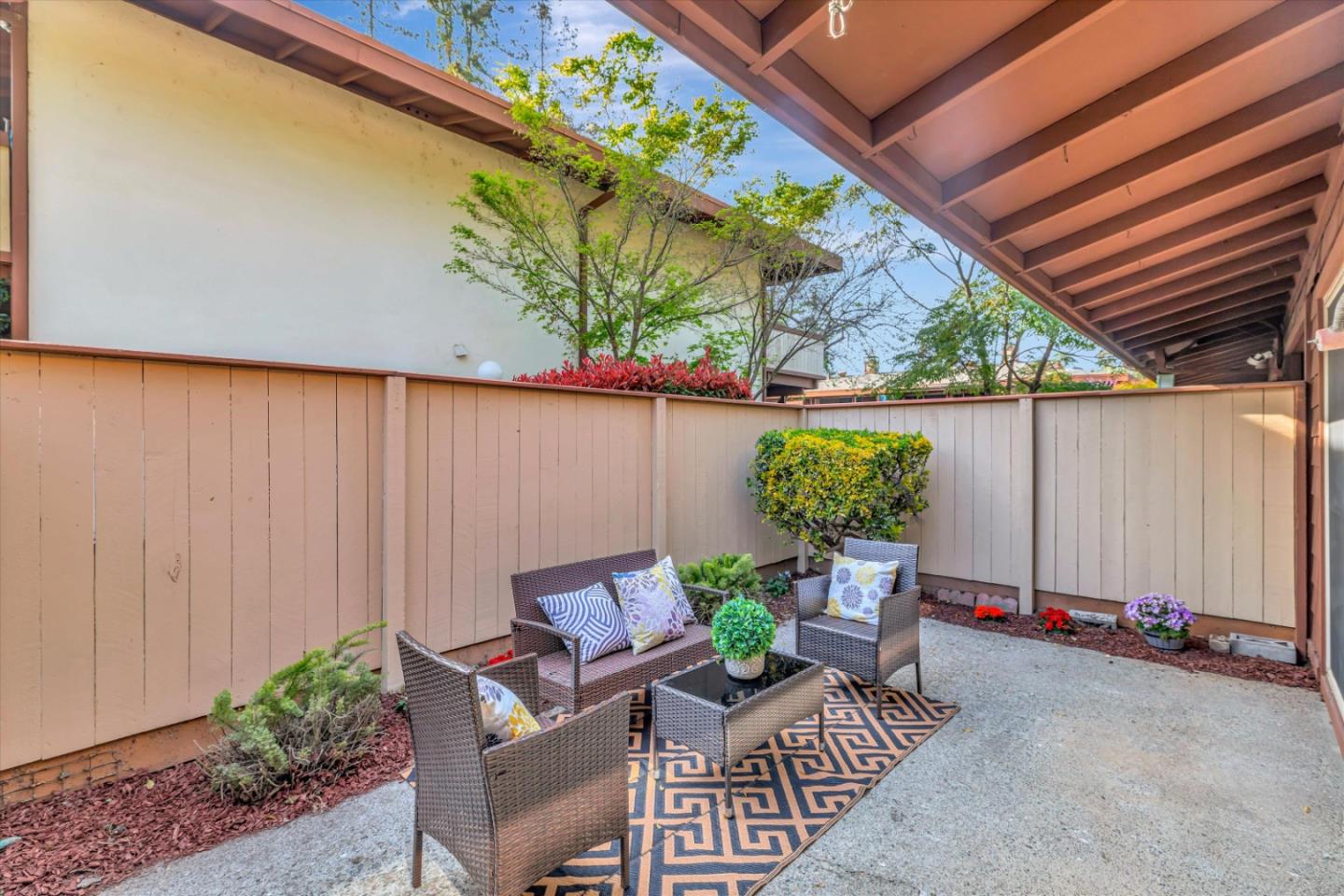500 West Middlefield Road, Unit 142 Mountain View, CA 94043 - Photo 33 of 59 a view of yard with patio